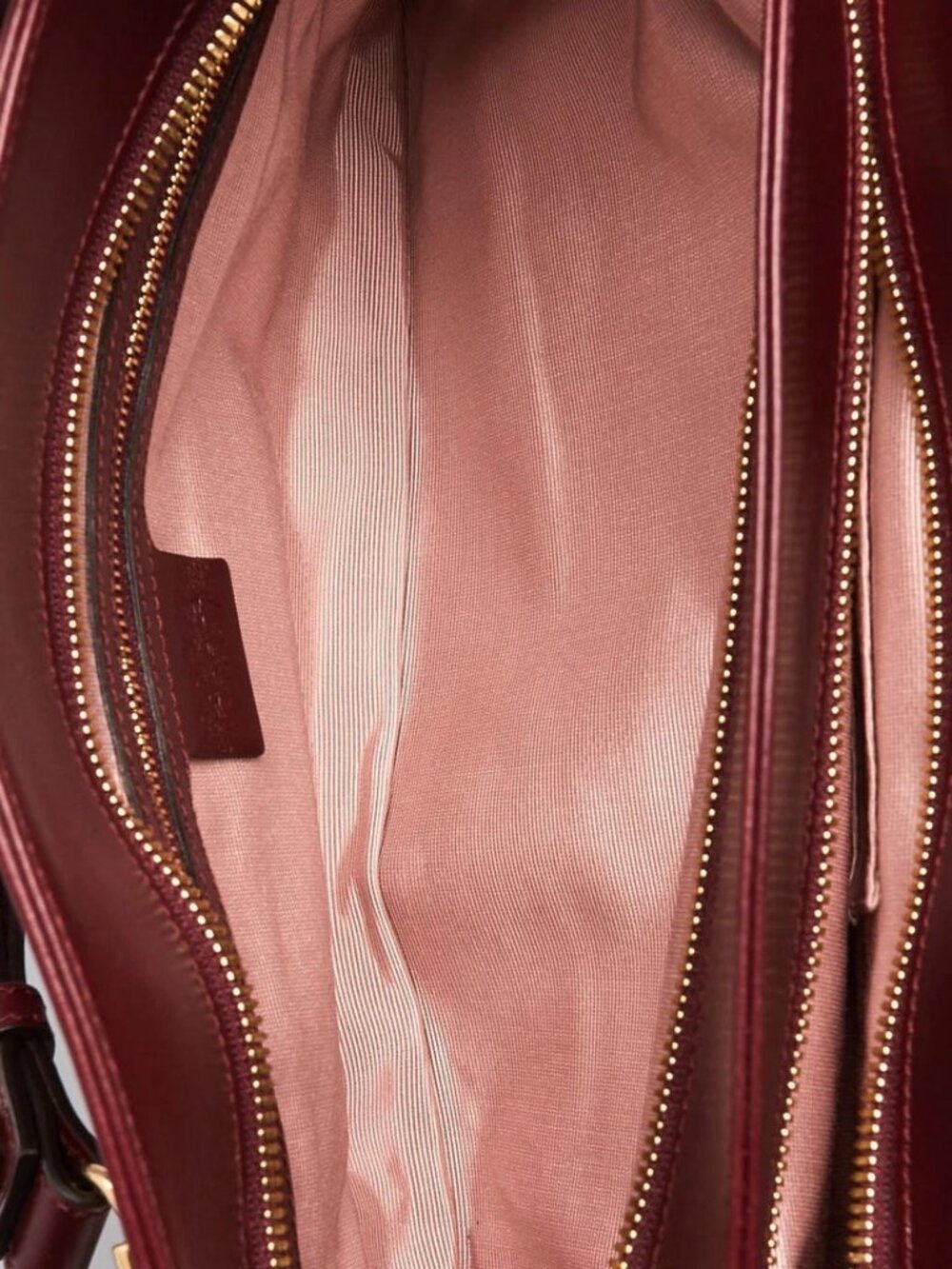 Gucci Burgundy Leather Arli Shoulder Bag - Picture 12 of 12